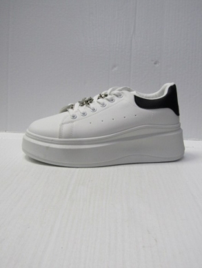 Buty sportowe damskie na koturnie (36-41) 88-170 BLACK