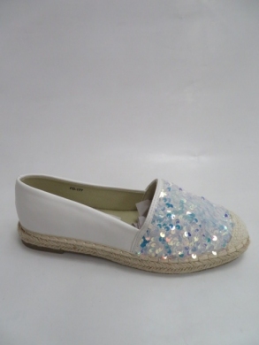 Baleriny damskie (36-41) FD-177 WHITE