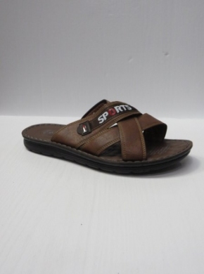 Klapki męskie (41-46) 22673-9 BROWN