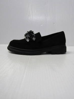 Mokasyny damskie na płaskim (36-41) R53 BLACK