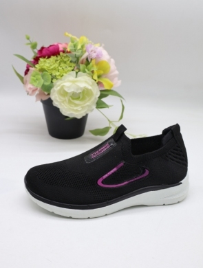 Buty sportowe damskie na płaskim (36-41) FQH-26 ALLBLACK