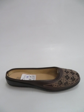 Baleriny damskie na płaskim (36-41) OF04 BROWN