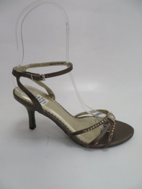 Sandały damskie na szpilce (36-40) 40888 BROWN