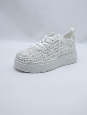 Buty sportowe damskie na płaskim (36-41) 8832 WHITE