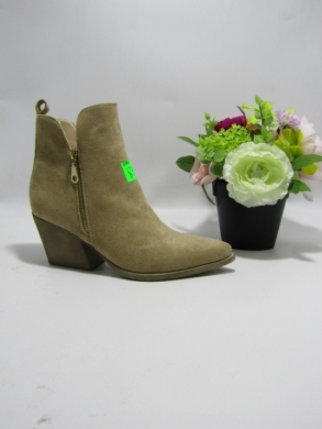 Botki damskie na obcasie (36-41) RQ458 KHAKI