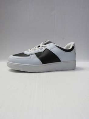 Buty sportowe damskie na płaskim (36-41) DW89-10 WHITE/BLACK