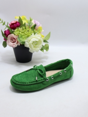 Mokasyny damskie na płaskim (36-41) K99233 GREEN