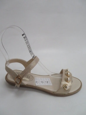 Sandały Damskie na płaskim (36-41) W230 BEIGE