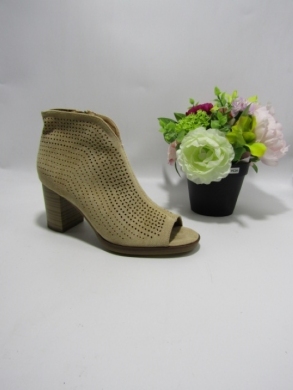 Botki damskie na obcasie (36-41) G23151 BEIGE