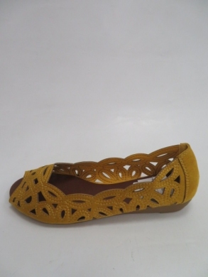 Baleriny damskie na płaskim (36-41) LU-33 YELLOW