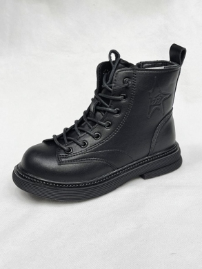 Trapery dziewcęce ocieplane (27-31) A122 BLACK