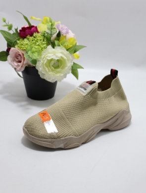 Buty sportowe damskie na płaskim (36-41) JR801-63 KHAKI
