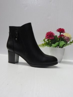 Botki damskie ocieplane na obcasie (36-41) B9043-PU