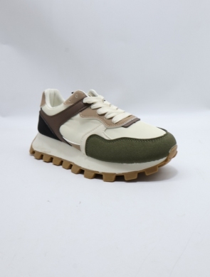 Buty sportowe damskie na płaskim (36-41) Y25 GREEN