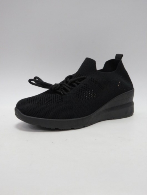 Buty sportowe damskie na koturnie (36-41) HX4044-1 BLACK
