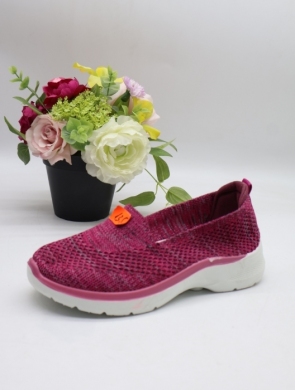 Buty sportowe damskie na płaskim (36-41) LW607 PEACH