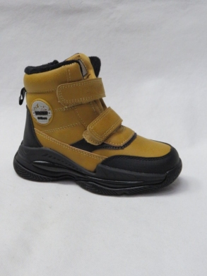 Botki chłopięce ocieplane (27-32) H306 BLACK/CAMEL