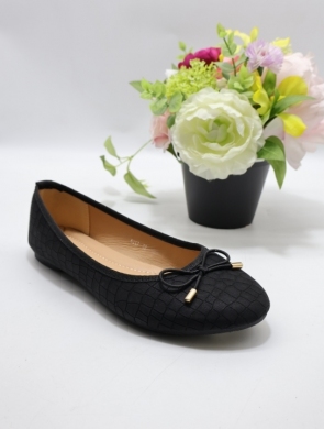 Baleriny damskie (36-42) 6217 BLACK