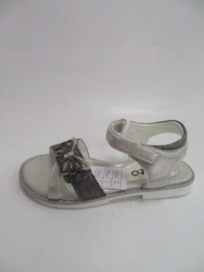 Sandały dziewczęce (31-36) D966 GREY