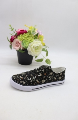 Trampki dziewczęce (32-37) WY26927 BLACK