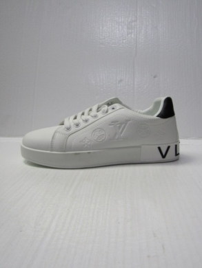 Buty sportowe damskie na płaskim (36-41) MB151-3 WHITE/BLACK