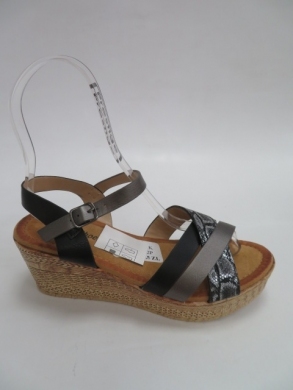 Sandały Damskie na koturnie (36-41) A-8 BLACK