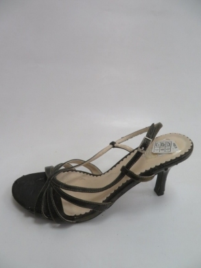 Sandały damskie na szpilce (36-39) 37988 KHAKI