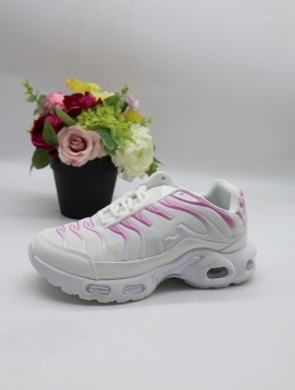 Buty sportowe damskie na płaskim (36-41) 81205-4 WH/PINK