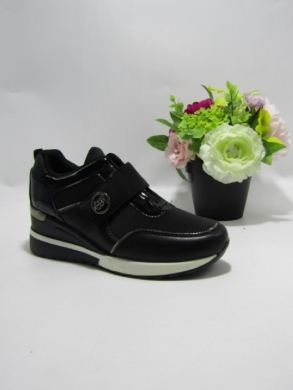 Buty sportowe damskie na koturnie (36-41) LO-1024 BLACK