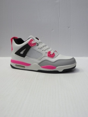 Buty sportowe damskie na płaskim (36-41) D66O-Y WHITE/FUSHIA