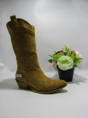 Kozaki damskie na obcasie (36-41) N22-2 CAMEL