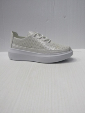Buty sportowe damskie na płaskim (36-41) TF2315 SILVER
