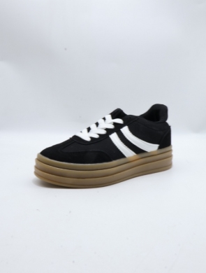 Buty sportowe damskie na płaskim (36-41) M520 BLACK