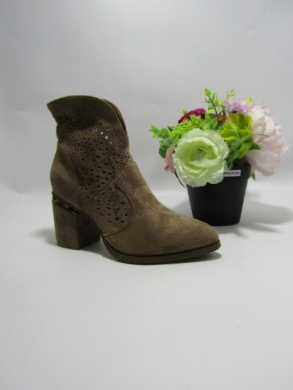 Botki damskie na obcasie (36-41) H2321-3 COFFE