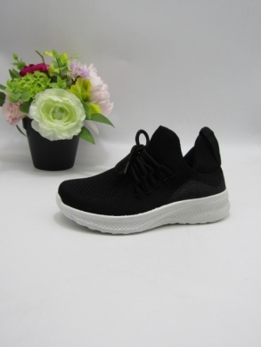 Buty sportowe damskie na płaskim (36-41) HMD67-1 BLACK