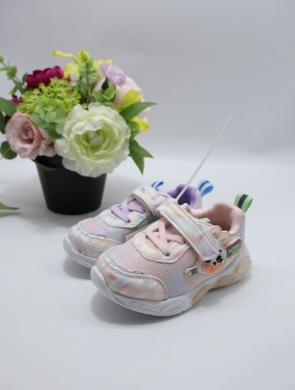 Buty sportowe dziewczęce (20-25) B179 PINK/PURP