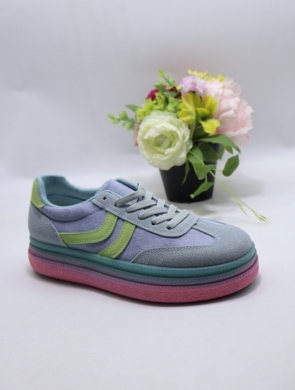 Buty sportowe damskie na płaskim (36-41) 8999 BLUE