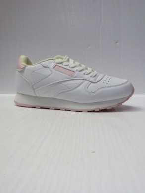 Buty sportowe damskie na płaskim (36-41) 88128 WHITE/PINK