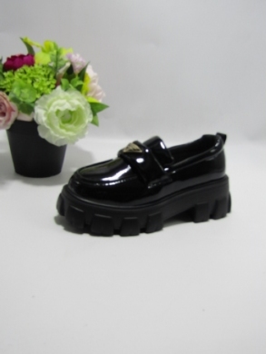 Mokasyny dziewczęce (32-37) DC606 BLACK-1