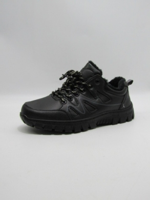 Buty sportowe męskie ocieplane (40-46) 81-10 BLACK