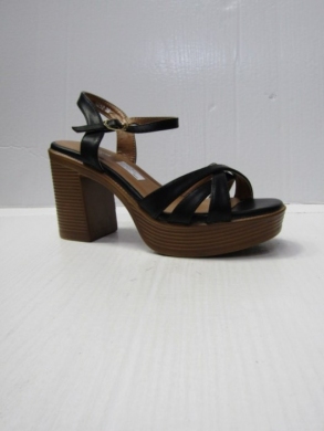 Sandały damskie na obcasie (36-41) S250 BLACK