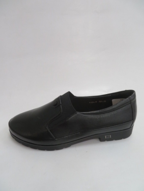 Półbuty damskie na płaskim (36-41) 791 BLACK