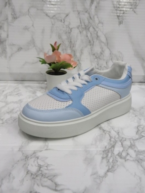 Buty sportowe damskie na płaskim (36-41) 3013 BLUE
