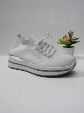 Buty sportowe damskie na płaskim (36-41) 139 WHITE