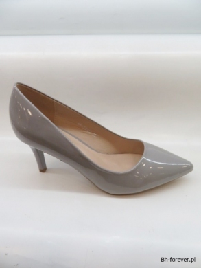 Czółenka damskie na szpilce (36-41) JX222 GREY