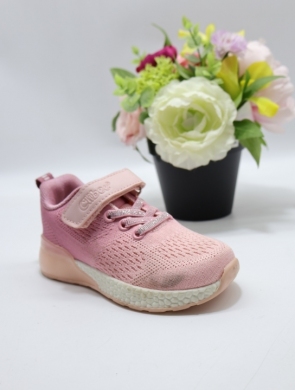 Buty sportowe dziewczęce (21-26) E155 DPINK/LPINK
