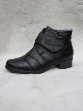 Botki damskie ocieplane na obcasie (36-42) 2665-1