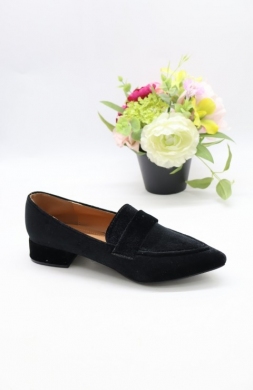 Mokasyny damskie na płaskim (36-41) LL1102 BLACK