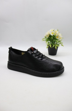 Półbuty damskie na płaskim (36-41) TC06-7 BLACK