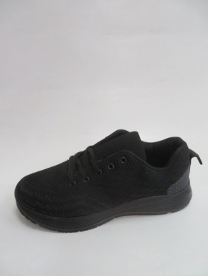 Buty sportowe damskie na płaskim (37-42) S2531 BLACK